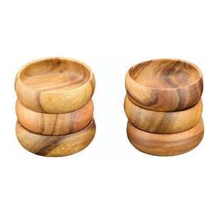 Cuenco de madera de alta calidad, fabricante hecho a mano, mesa de boda de Hotel, cuenco para servir ensalada, alto exigente, pulido hecho a mano 100% - Product Image 1