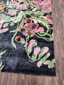 พรมทอขนแกะแบบนามธรรม1ชิ้นทันสมัยสำหรับห้องนั่งเล่นห้องนอนหรูหราทำด้วยมือ - Product Image 2