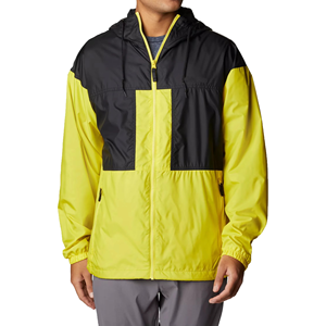 <b>Men's</b> Hooded <b>Safari</b> <b>Jacket</b> Waterproof Breathable Windproof Zipper Formal Autumn Outdoor Wear Yellow Black Polyester - Product Image 1