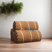 Tapis en Fibre de Coco - Tapis en Coir Fabriqué au Vietnam - Écologique et Biodégradable - Épaisseur 35 mm - Pour le Revêtement des Chemins en Terre dans les Parcs et les Rues Locales