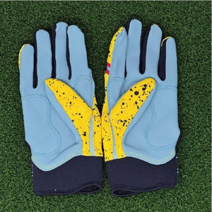 Guantes de bateo de béisbol avanzados diseñados para un agarre fuerte, palma acolchada, correa de muñeca segura, comodidad de flujo de aire y durabilidad. - Product Image 2