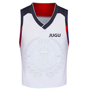 Créez votre propre maillot de basket-ball personnalisable 100% polyester respirant à séchage rapide de haute qualité dernier style - Product Image 1