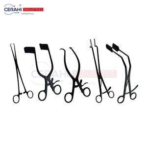 Schroeder Tenaculum Gelpi Retractor Kogan Endocervical Lateral Vaginal Espéculo Acero inoxidable Manual Clase II CE ISO OEM - Product Image 1