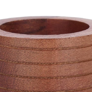 Premium OEM Customized Wood Made Handicraft Table Top Decorative Centerpiece <b>Wooden</b> <b>Napkin</b> <b>Ring</b> Manufactured By Indian Exporter - Product Image 2