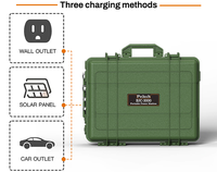 Station d'alimentation portable BJC 3000W, panneau solaire 220V, batterie lithium-ion Lifepo4, MPPT, camping en plein air