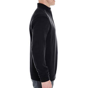 Pulls noirs personnalisés à fermeture éclair - Product Image 3