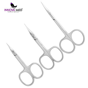 OEM Service Customized Logo Print Steel Material Premium Product Cuticle <b>Scissors</b> by INNOVAMED INSTRUMENTS - Product Image 5