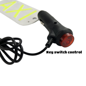 Spot Wholesale Custom Taxi LED Ceiling <b>Light</b> COB Material Cigarette Lighter Power Strip <b>Switch</b> <b>Single</b> Color Size Is Optional - Product Image 4