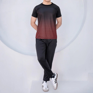 Conjunto de chándales para hombre, conjuntos de 2 piezas para correr, conjuntos de pista para correr, trajes de chándal Dryfit - Product Image 3