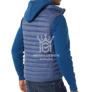 Confortable haut de gamme de haute qualité personnalisé hiver hommes doudounes bouffantes pour hommes classique confortable broderie veste d'hiver - Product Image 4