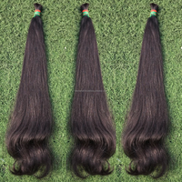 Extensions de cheveux indonésiens de luxe premium 100 % naturels, double trame, pointes pleines, non traités, en vrac