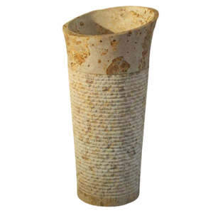 Atmosphère Bassin en pierre beige avec piédestal Collection ECM - Product Image 1