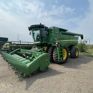 Mini moissonneuse-batteuse 4LZ-5 CLAAS LEXION, moissonneuse-batteuse combinée, 2-5 rangs, pour l'ensemencement de l'ail, des pommes de terre, du riz, du maïs, des cacahuètes, des carottes - Product Image 2