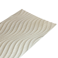 Panneau mural décoratif en film PVC à effet d'ondulation d'eau de 3 mm, design unique, panneau mural 3D, panneau MDF artistique de 3 mm, léger et flexible