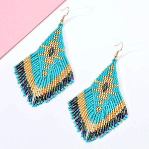 Pendientes bordados de fiesta geniales más vendidos con cuentas de semillas, diseño personalizado, pendientes de cuentas de la mejor calidad para regalos, joyería con cuentas - Product Image 3