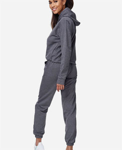 Conjunto Deportivo Personalizado con Logotipo, Talla Grande, Fabricante de Ropa OEM, Conjunto de 2 Piezas, Chándal Personalizado con Logotipo para Mujer 2026 - Product Image 1
