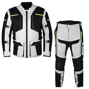 Motocicleta Jaqueta e Calças Motocicleta Off-road Impermeável Quente Cordura Textile Suit Motorbike Windproof Jacket