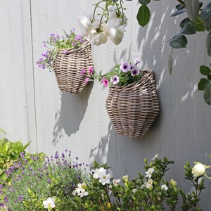 Rattan <b>Wall</b> Planter <b>Basket</b> Handmade Storage <b>Baskets</b> Natural Rattan Modern Multifunction Made in VietNam - Product Image 3