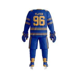 Breathable Polyester Ice Hockey Uniforms And <b>Trouser</b> Set Sublimation Printing Lightweight Sports Men <b>Women</b> Youth Team Uniforms - Product Image 3