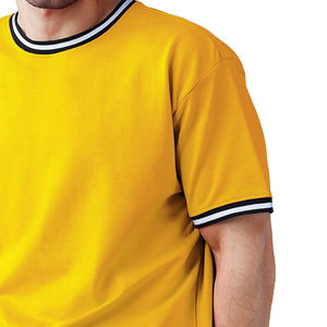 Camisetas de manga corta regulares nuevas hechas a mano en diferentes colores, ropa informal de buena calidad con estampado de logotipo personalizado para hombre - Product Image 5