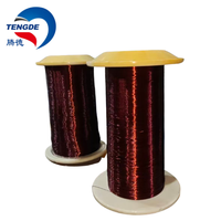 Fil CTC TengDe en cuivre toronné plat, recouvert de papier, à transposition continue, 24 AWG, isolé émaillé, protection IP54, 750V, 105°C