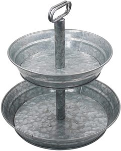 Soporte para Pastel de 2 Niveles de Aluminio Chapado en Oro de Lujo, Decoración Ecológica para Mesa en Bodas y Fiestas de Cumpleaños, Herramientas para Pasteles - Product Image 6