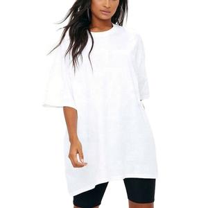 ล่าสุดการออกแบบเสื้อผู้หญิงสไตล์แขนเสื้อยืดผู้หญิงที่กำหนดเองพิมพ์ตามความต้องการขนาดใหญ่สบายๆผู้หญิงเสื้อยืด - Product Image 2