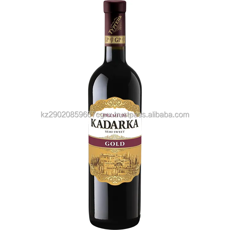 Red semi-sweet Kadarka Gold wine 11% Alcohol the taste of the wine is complex full with bright tannins wine