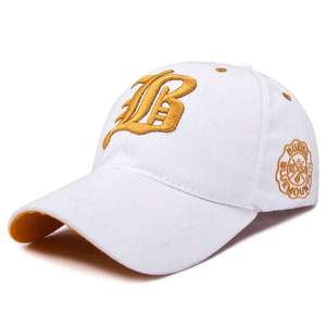 หมวกเบสบอล3D คอตตอนปักลายหรูหราเรียบๆหมวกแก๊ปหมวกแก๊ปหมวกแก๊ปแฟชั่นสำหรับผู้ชาย6ชิ้นปักโลโก้ - Product Image 2