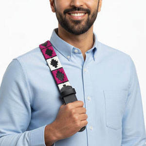 Équipement d'équitation confortable et stable en cuir poli, alliage, coutures solides, durable, respirant, léger, réglable - Product Image 6