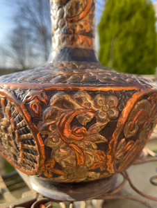 Top Quality Handmade Indian <b>Copper</b> flower vase Pot for Restaurant Home Kitchen Decoration <b>Gift</b> Items - Product Image 4