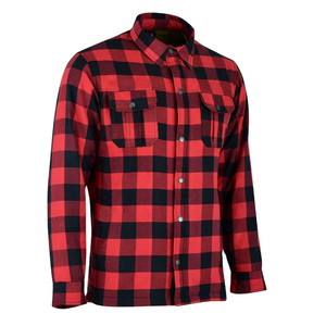 Chemise en flanelle de moto personnalisée, chemise de sécurité pour motard avec armure CE, équipement de protection personnalisé, maille respirante, service OEM - Product Image 6