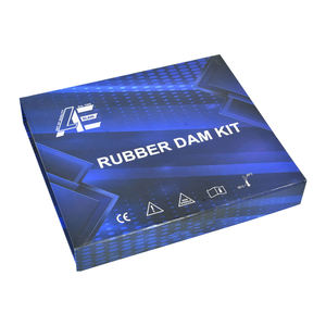 Kit de Digue Dentaire en Caoutchouc - Pince à Digue Manuelle en Acier Inoxydable de Qualité Médicale Réutilisable, Pince à Perforer 2026 - Product Image 6