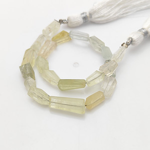 8 Inch Long Loose Natural <b>Aquamarine</b> Gemstone Beads Nuggets Shape Beaded Strand for Jewelries Making - Product Image 1