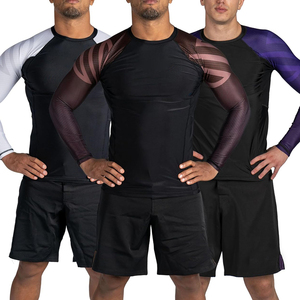 เสื้อรัดกล้ามเนื้อแขนสั้นพิมพ์ลายซิลค์สกรีน ระบายอากาศได้ดี น้ำหนัก 180 กรัม สำหรับผู้ชายไซส์ใหญ่ ผลิตจากโพลีเอสเตอร์ผสมสแปนเด็กซ์ รับสกรีนโลโก้ตามสั่ง - Product Image 2