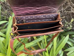 Bolso bandolera de estilo occidental de piel de vaca auténtica, nuevo bolso bohemio de usos múltiples de diseñador para mujer con patrón de caramelo - Product Image 6