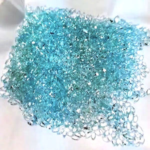 Alta calidad 1253 piezas piedras preciosas de Aguamarina natural 4x2mm 5x2,5mm Marquesa faceta Color azul corte suelto US $120 IROC lote de ventas - Product Image 5