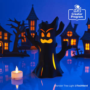 Monster <b>Tree</b> Light for Halloween Spooky Decorative Lighting for Outdoor Spaces - Product Image 1