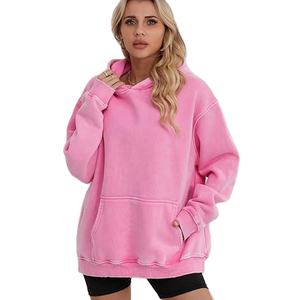 เสื้อฮู้ดสตรีท เสื้อฮู้ดผู้ชาย เสื้อฮู้ดผู้หญิง เสื้อฮู้ดเปล่า เสื้อฮู้ดสั่งทำตามความต้องการ คุณภาพดี เสื้อฮู้ดใหม่สำหรับฤดูหนาว เสื้อฮู้ดลายฟอกสี - Product Image 3