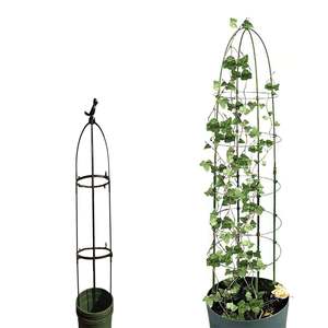 Treillis de jardin en métal massif parfait pour les espaces extérieurs avec un design décoratif et une construction à cadre en fer durable - Product Image 1