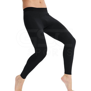Venta al por mayor Hombres Fitness Leggings Cintura Elástica Leggings Deporte Correr Yoga Leggings Para Hombres Tallas Grandes - Product Image 5