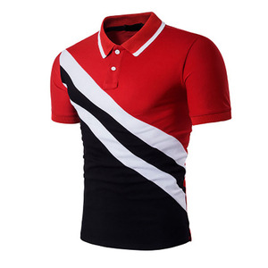 Manga corta de talla grande para hombre con estampado informal de punto transpirable de color verde para camisetas 100% algodón - Product Image 3