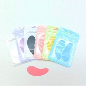 แผ่นซิลิโคนปิดตาแบบสุ่ม 1 คู่ วัสดุสำหรับต่อขนตาในรูปแบบแผ่น - Product Image 3