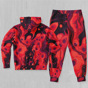 Chándal de Invierno Ajustable con Estampado por Transferencia Térmica, Nuevo Diseño, Alta Calidad, Corte Regular, Ropa Casual Estampada - Product Image 4