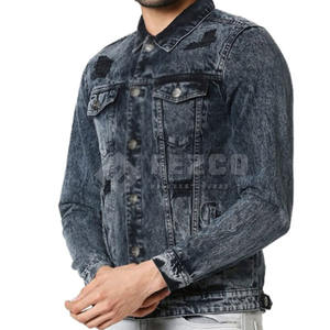 แจ็กเก็ตยีนส์ของผู้ชายเสื้อแจ็กเก็ตยีนส์สำหรับหน้าหนาวผลิตจากปากีสถาน - Product Image 2