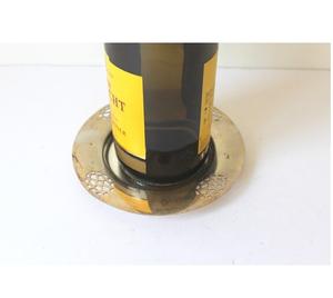 Aluminum <b>Wine</b> <b>Bottle</b> <b>coaster</b> Modern Design Unique Tea <b>Wine</b> <b>Bottle</b> <b>Coaster</b> Holder Made of Aluminum for Cheap Price - Product Image 1