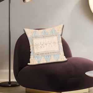 Cojín con Estampado Turco - Regalo Étnico Vintage, 8"x8" - 20x20 cm - Product Image 2