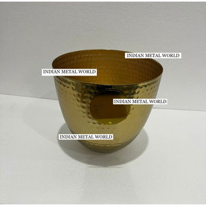 Bol de service de bonbons de table de la meilleure qualité Bol à chocolat en métal argenté au design fait à la main pour mariages et événements écologiques - Product Image 5