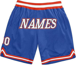 Pantalones cortos de baloncesto para hombre, 100% poliéster, ligeros, de secado rápido, con degradado de colores, logotipo personalizado, estampado sólido - Product Image 3