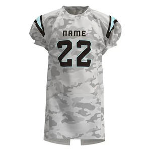 Uniforme de football américain haut de gamme Vêtements de sport et de fitness personnalisés à manches courtes Nouvelle vente par sublimation - Product Image 6